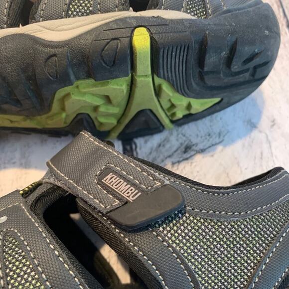 KHOMBU Men’s Brown Oak Sandals in Black / Size: 9M - Picture 6 of 11